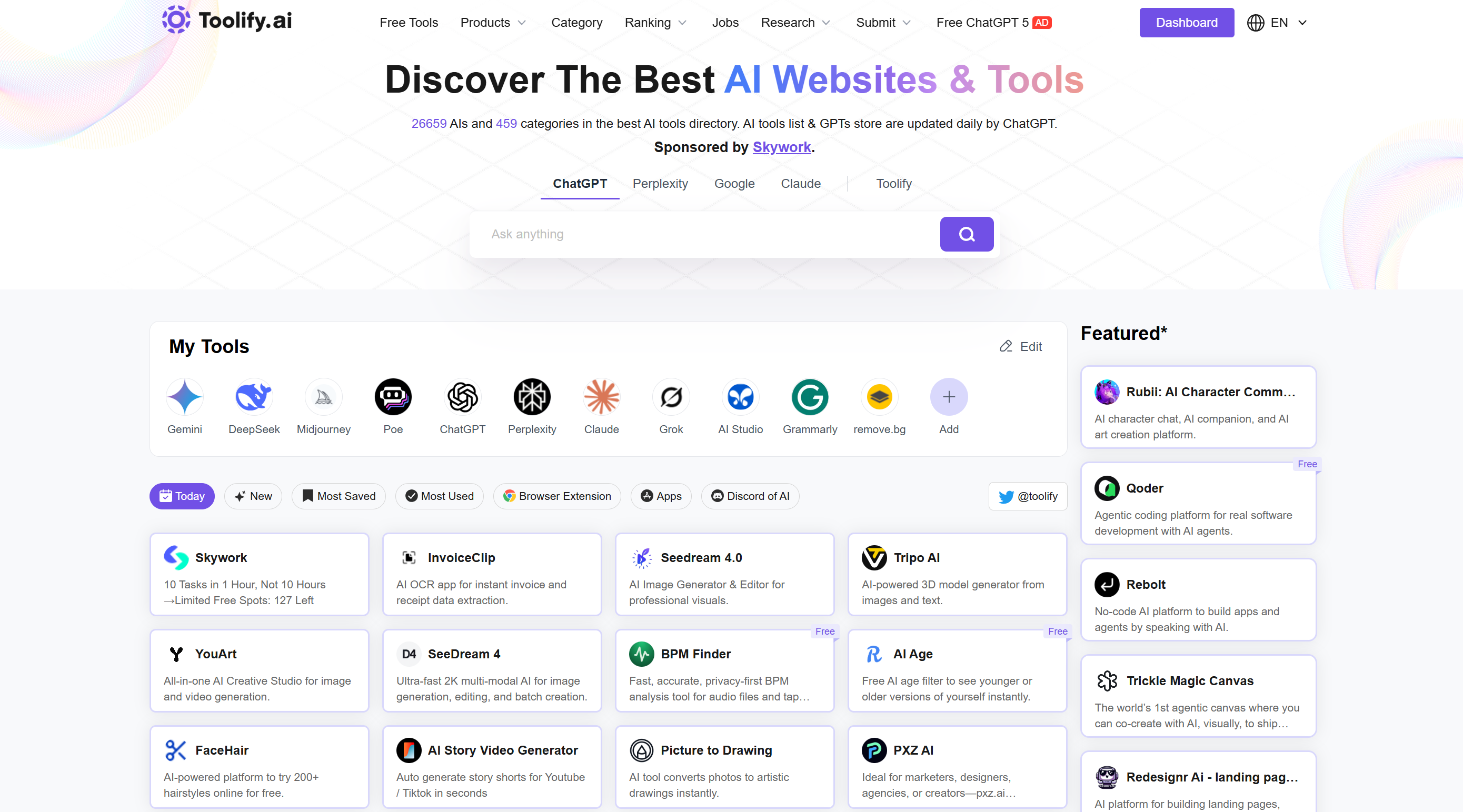 Toolify screenshot