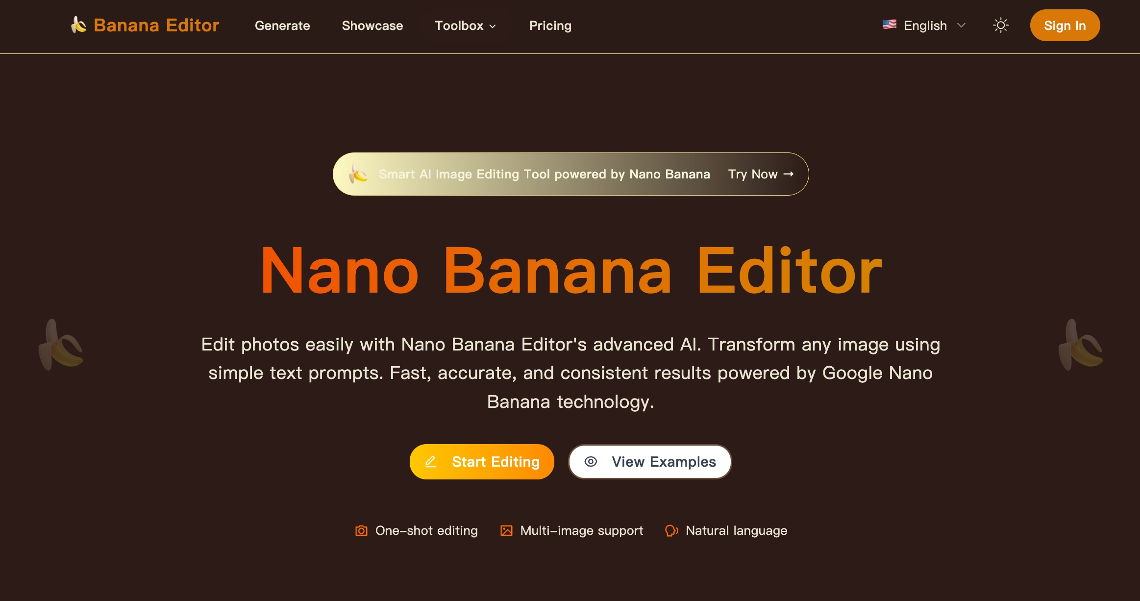 BananaEditor screenshot